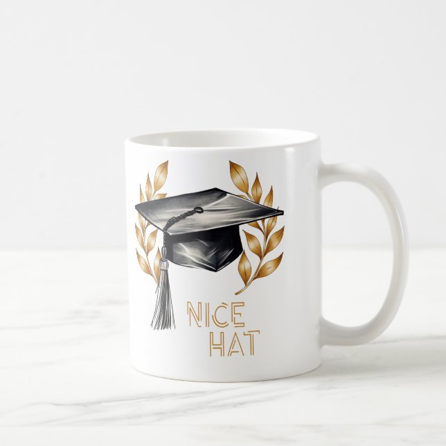 Taza De Café Graduación feliz (Derecha)