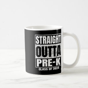 Taza De Café Graduación Gradual De La Escuela Secundaria Preesc