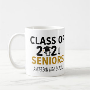 Taza De Café Graduación Gradual Humor Pandémico Graduado Clase