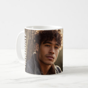 Taza De Café Graduación Moderna Vertical PhotoPop