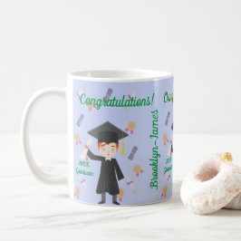 Taza De Café Graduación personalizada