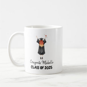 Taza De Café Graduación Personalizada Clase 2025