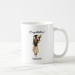 Taza De Café Graduación personalizada de acuarela (6)