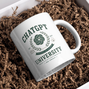 Taza De Café Graduación personalizada de Chat Personalizado div