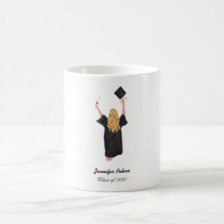 Taza De Café Graduación personalizada Mug - Clase de 2020