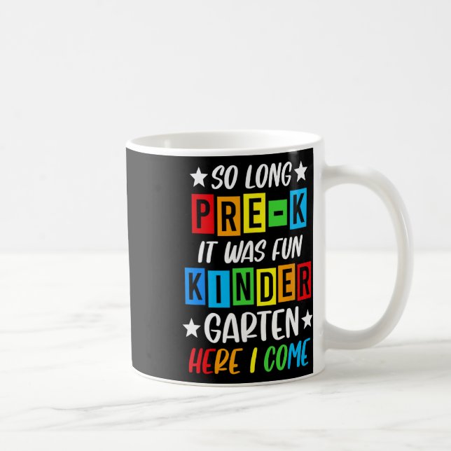 Taza De Café Graduación Preescolar 2025 2025 (Derecha)