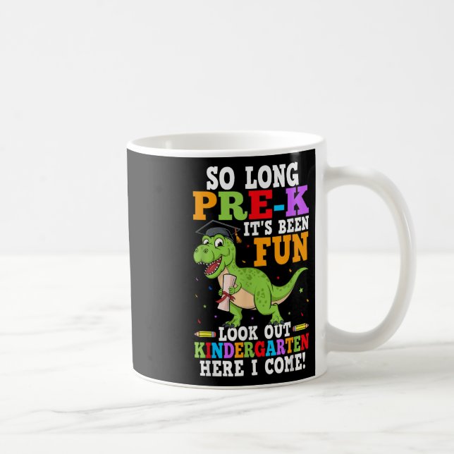 Taza De Café Graduación preescolar durante mucho tiempo en guar (Derecha)