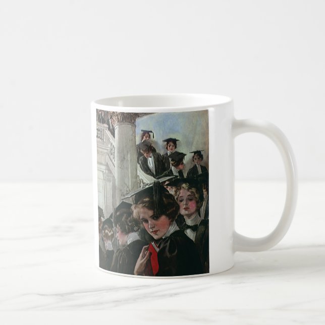 Taza De Café Graduación vintage, Ceremonia de inicio (Derecha)