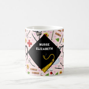 Taza De Café Graduada de Enfermería