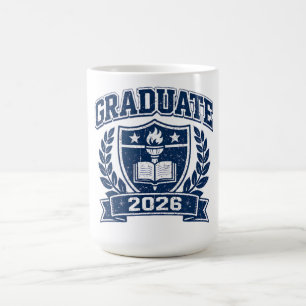 Taza De Café Graduado 2026 – Logro Destacado Universidad
