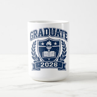Taza De Café Graduado 2026 – Logro Destacado Universidad
