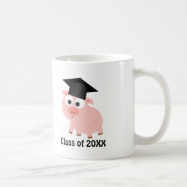 Taza De Café Graduado de cerdo 20XX