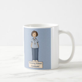Taza De Café Graduado de Escuela de Enfermería