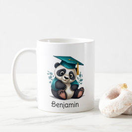Taza De Café Graduado de jardín de infancia personalizado Panda