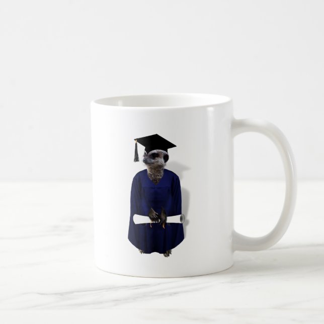Taza De Café Graduado de Meerkat (Derecha)