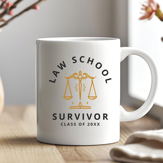 Taza De Café Graduado divertido de la Facultad de Derecho (Subido por el creador)