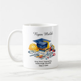 Taza De Café 🎓Graduado en Ingeniería   Nombre y Título Persona