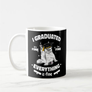 Taza De Café Graduado Graduado Graduado Clase 2023 Graduado Neg
