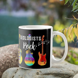Taza De Café Graduados de Geólogos Graduados de Rock