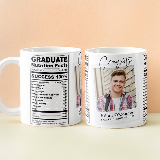 Taza De Café Graduados Graduados Modernos Graduados Graduados G (Congrats Graduate Modern Funny Graduation Coffee Mug)