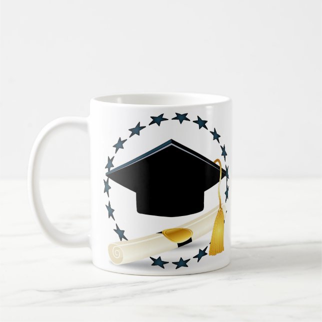 Taza De Café Graduate Mug (Izquierda)