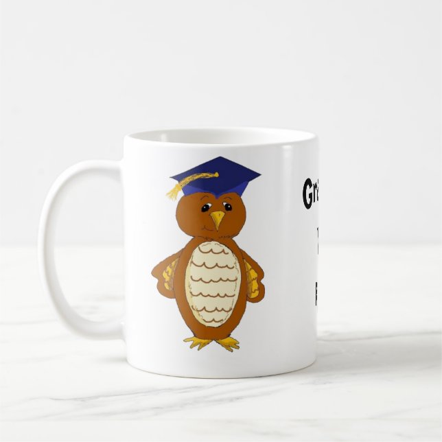 Taza De Café Graduate You Rock (Izquierda)