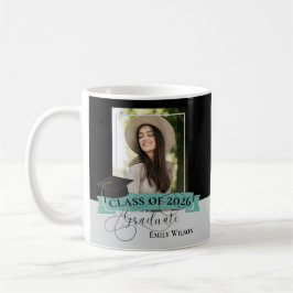 Taza De Café Graduation Photo Mug – Class of 2026