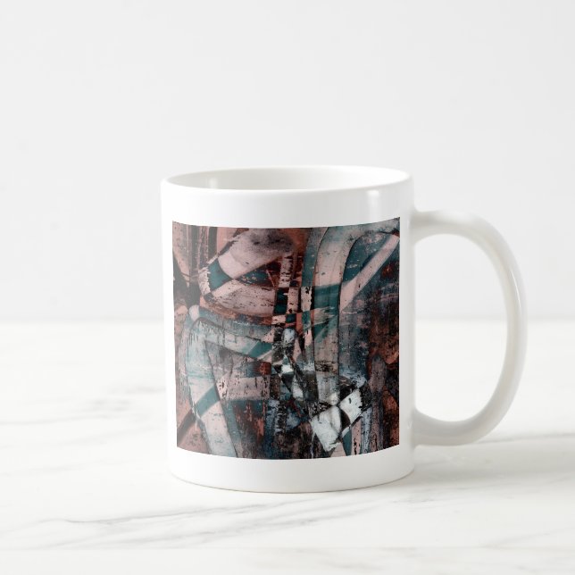 Taza De Café Graffiti abstracto (Derecha)