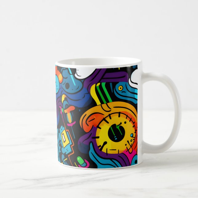 Taza De Café Graffiti Coffee Mug (Derecha)