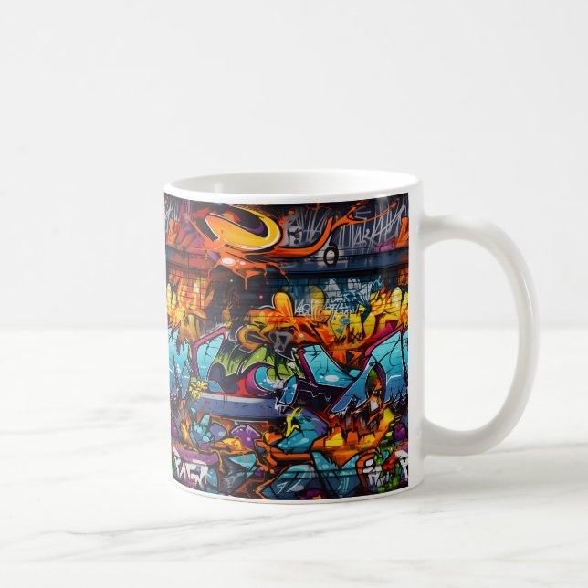 Taza De Café Graffiti Coffee Mug (Derecha)