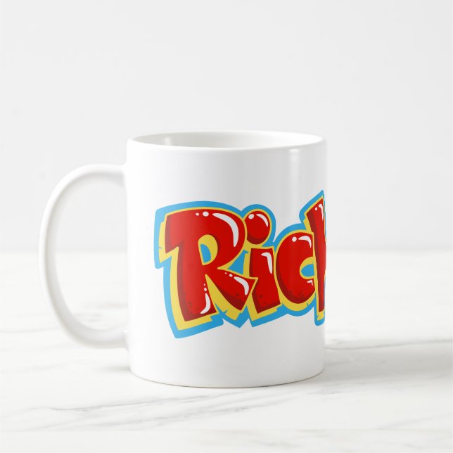 Taza De Café Graffiti de Richard (Izquierda)