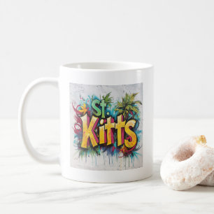 Taza De Café Graffiti de San Cristóbal: Arte callejero de la is