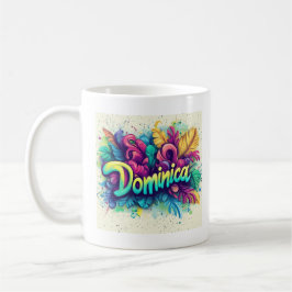 Taza De Café Graffiti dominicano vibes: Arte callejero en las i