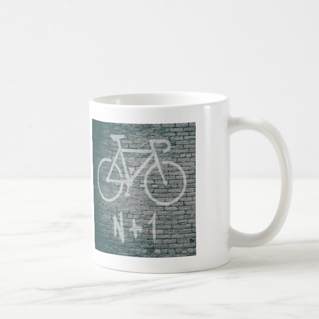 Taza De Café Graffiti en bicicleta N+1 (Derecha)
