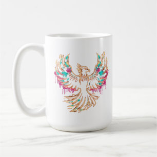 Taza De Café Graffiti Phoenix Rising