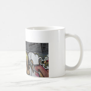 Taza De Café Graffiti Skull
