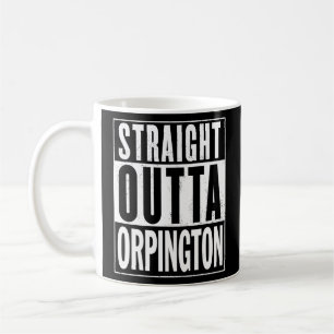 Taza De Café Gráfica A1 De Salida Directa De Orpington