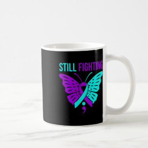 Taza De Café Gráfica de apoyo a la concienciación sobre el suic