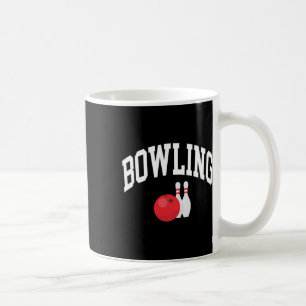 Taza De Café Gráfica de jugador de bolos