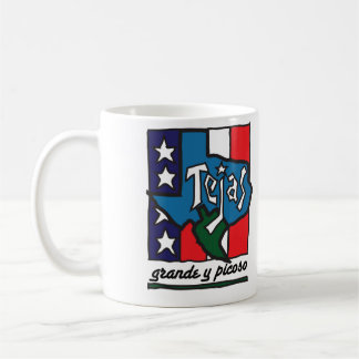 Taza de café gráfica de "Tejas"