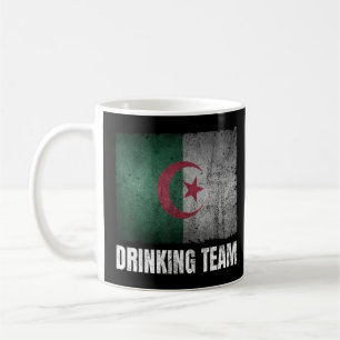 Taza De Café Gráfica del equipo de bebidas de Argelia para los