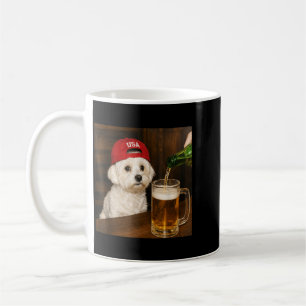 Taza De Café Gráfica Divertida Amantes de Perros de Malta Bebie