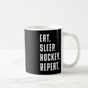 Taza De Café Gráfica divertida de hockey sobre sueño divertido 