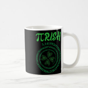 Taza De Café Gráfica irlandesa de Pi Day Funny St. Patrick's Da