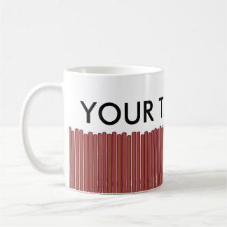 Taza De Café Gráfica personalizada de la valla de privacidad di
