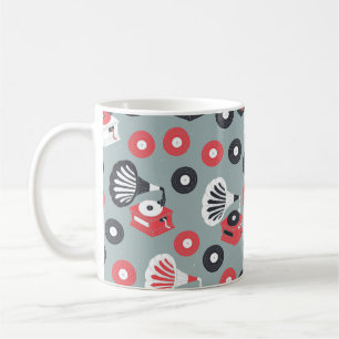 Taza De Café Gráfica vintage sin inconvenientes