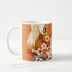 Taza De Café GRÁFICAS Y COLOR SAKURA. Sin costuras florales col