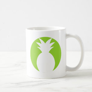 Taza De Café Gráfico agradable de la piña