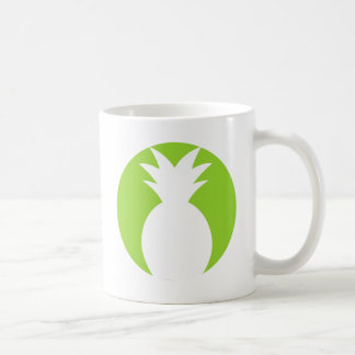 Taza De Café Gráfico agradable de la piña
