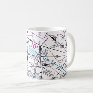 Taza De Café Gráfico de aviación